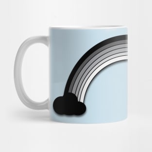 "I want to take a rainbow and paint it black" Mug